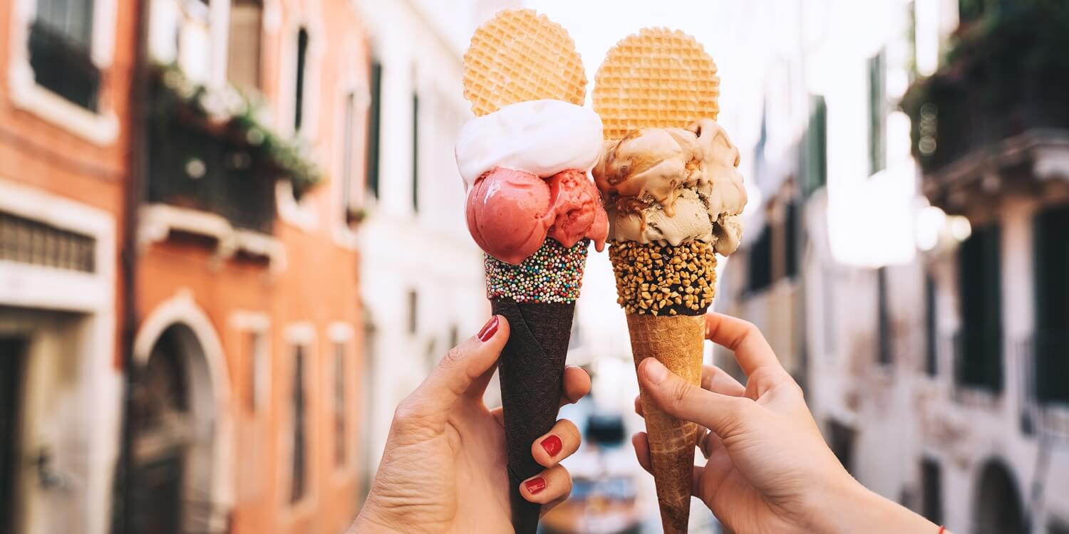 Italy gelato venice